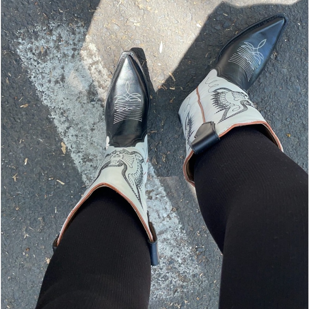 Western boots real leather from Mexican designer